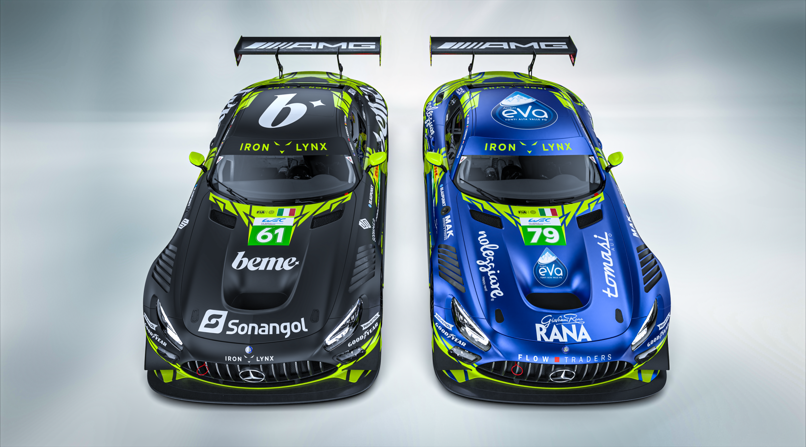 Iron Lynx unveils striking new liveries for its Mercedes-AMG LMGT3 cars ahead of the 2026 FIA WEC season.