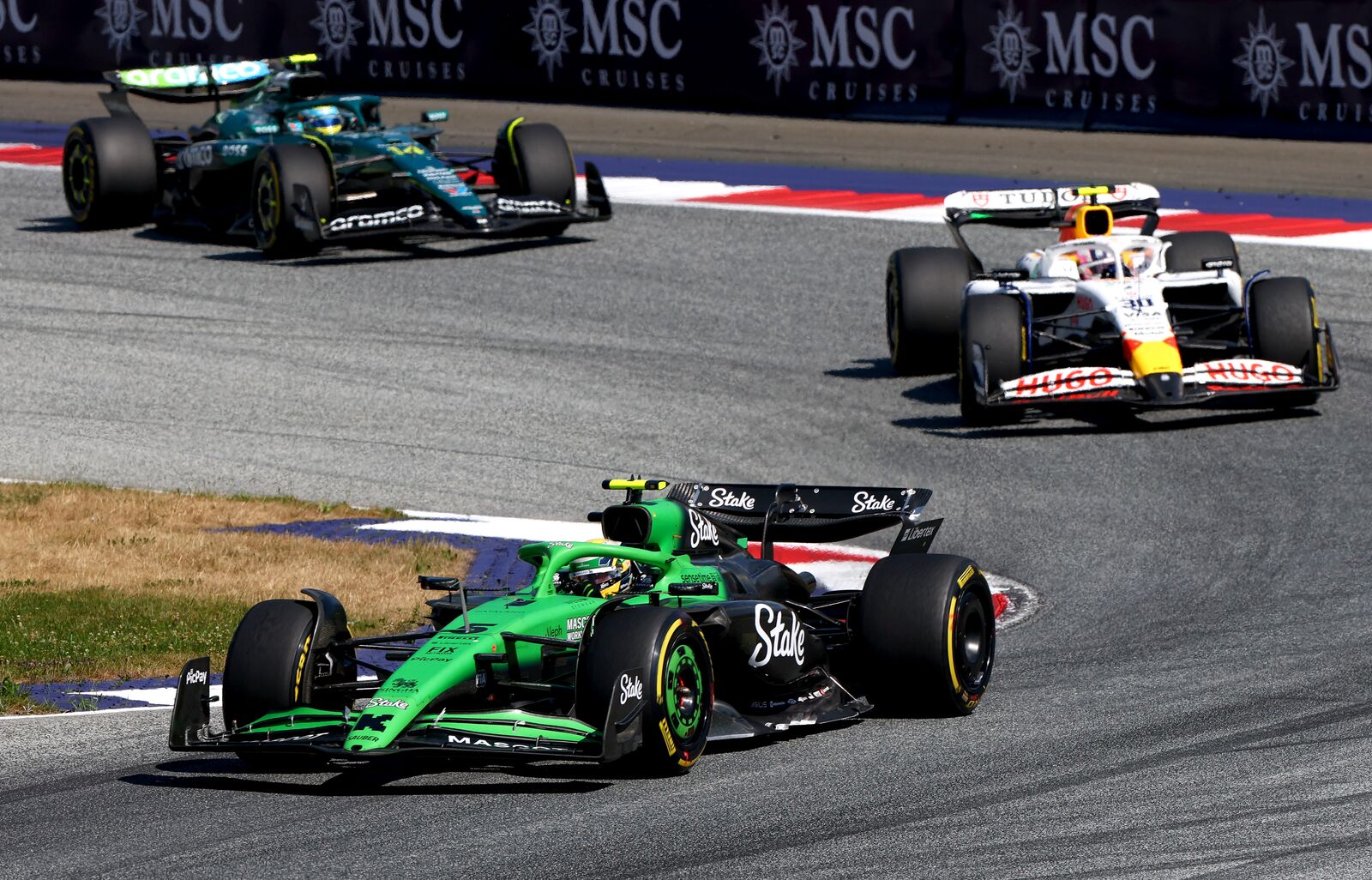 Sauber driver Gabriel Bortoleto storms home to finish P8 at the Austrian GP after a memorable event, marking the best finish of his F1 career