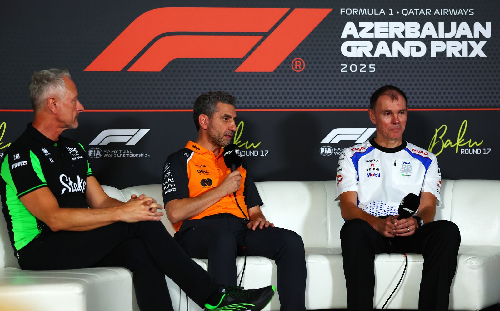 Andrea Stella press conference at the Azerbaijan GP
