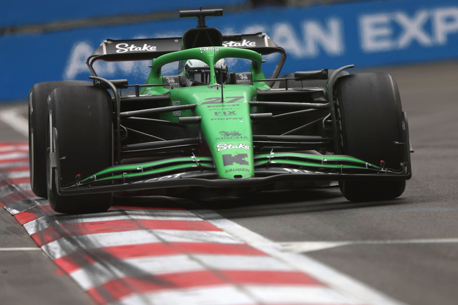 Sauber Driver Nico Hülkenberg during the Azerbaijan GP.