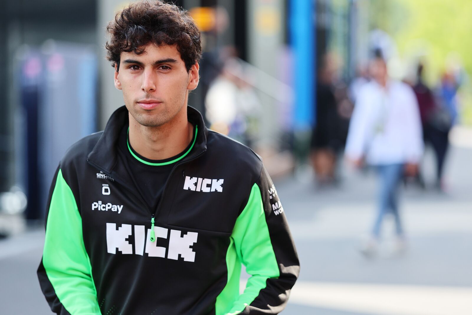 Kick Sauber F1 team driver, Gabriel Bortoleto at the Belgian GP