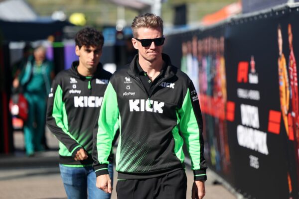 Sauber drivers, Nico Hülkenberg and Gabriel Bortoleto, at the 2025 F1 Dutch GP.