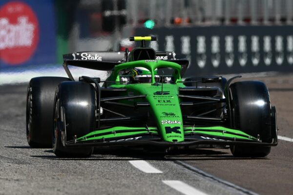 Stake F1 Kick Sauber team driver Gabriel Bortoleto at the Imola GP 2025