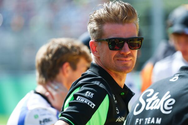 Nico Hülkenberg during the F1 Italian GP Driver Parade 2025.