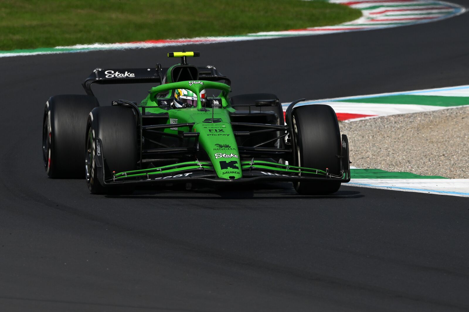 Gabriel Bortoleto during the 2025 F1 Italian GP