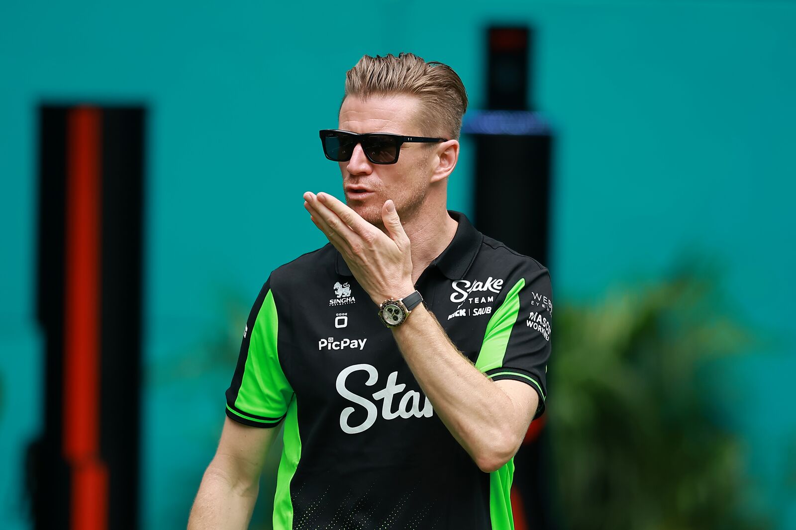 Nico Hülkenberg revealed that he was positively surprised by the Sauber C44's race pace at the F1 Miami GP