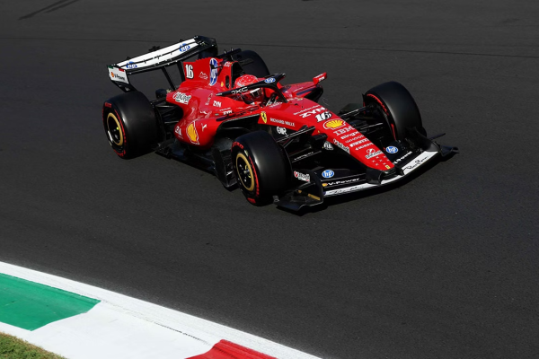 Charles Leclerc led FP1 for Ferrari at the 2026 F1 Italian GP.