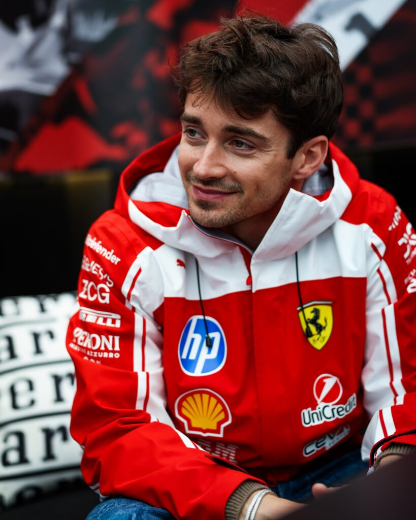 Charles Leclerc ahead of the 2026 F1 Japanese GP
