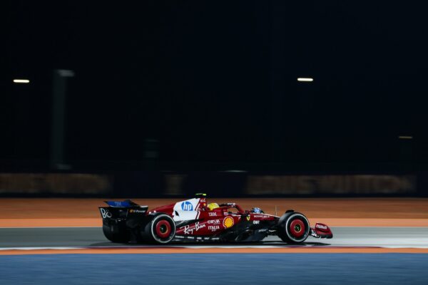 Lewis Hamilton out on track in Sprint Qualifying for the 2025 F1 Qatar GP.