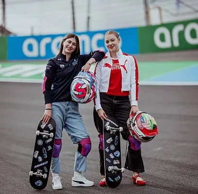 F1 Academy's ART Grand Prix locks out the front row of Race 1 in Singapore with Lia Block and Aurelia Nobels