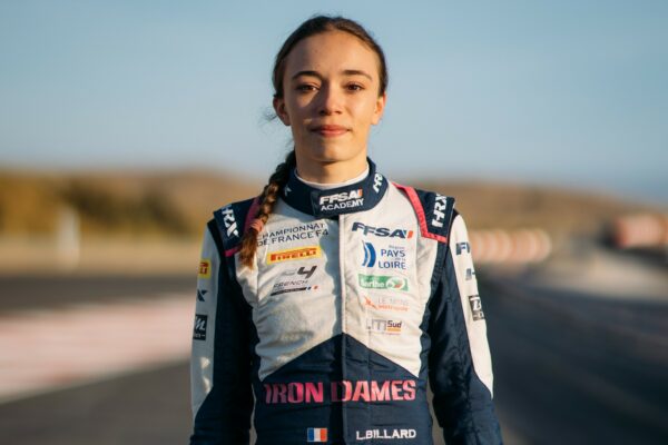 Lisa Billard, one of the 18 drivers that took part in the F1 Academy Rookie Test