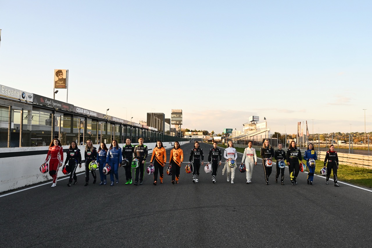 Formula E All-Women's Test 2024