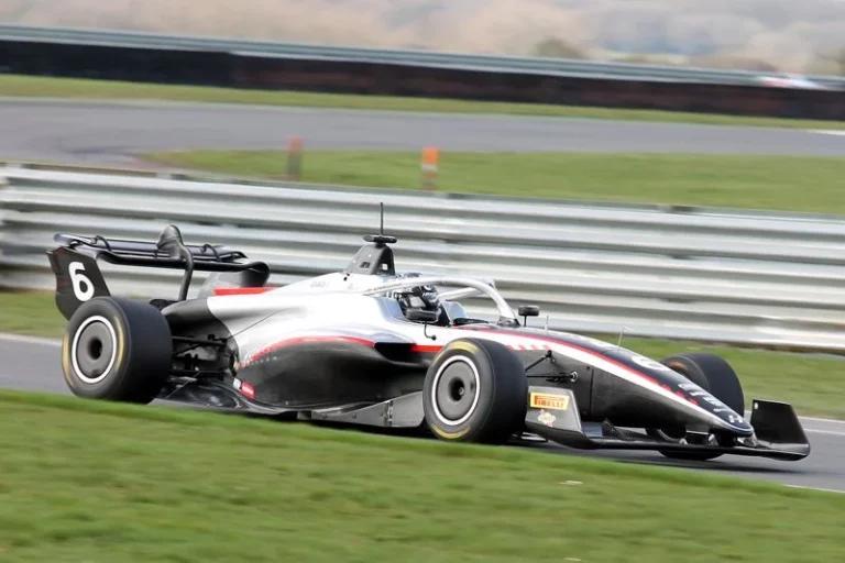 Deagen Fairclough smashes the Snetterton lap record on day one of 2026 GB3 pre-season testing in the upgraded Tatuus MSV GB3-025.