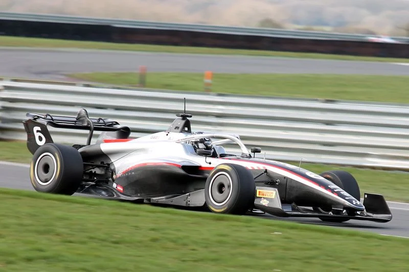 Deagen Fairclough smashes the Snetterton lap record on day one of 2026 GB3 pre-season testing in the upgraded Tatuus MSV GB3-025.