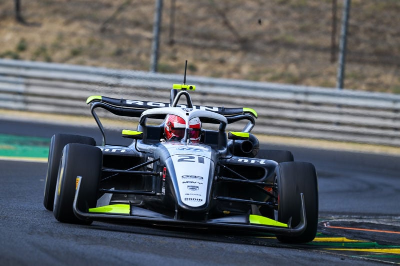 Gianmarco Pradel, 2025 GB3, Hungaroring, Testing