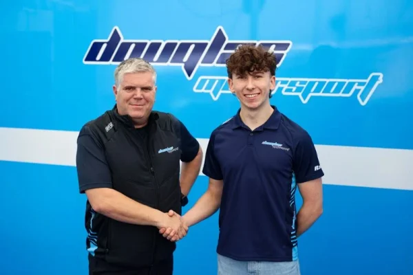 Conor Grant extends his Douglas Motorsport partnership into 2027 and will first contest the inaugural GB4 Winter Series at Snetterton.