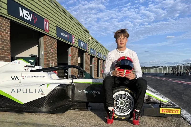 Alexander De Benedittis joins Pace Performance for his single-seater debut at Snetterton's 2026 GB4 Winter Series on 24–25 October