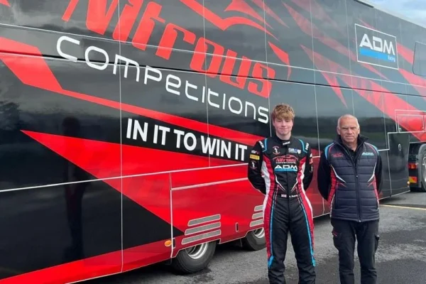 Archie Pearce will make his car-racing debut with Nitrous Competitions ADM Racing in the GB4 Winter Series at Snetterton.