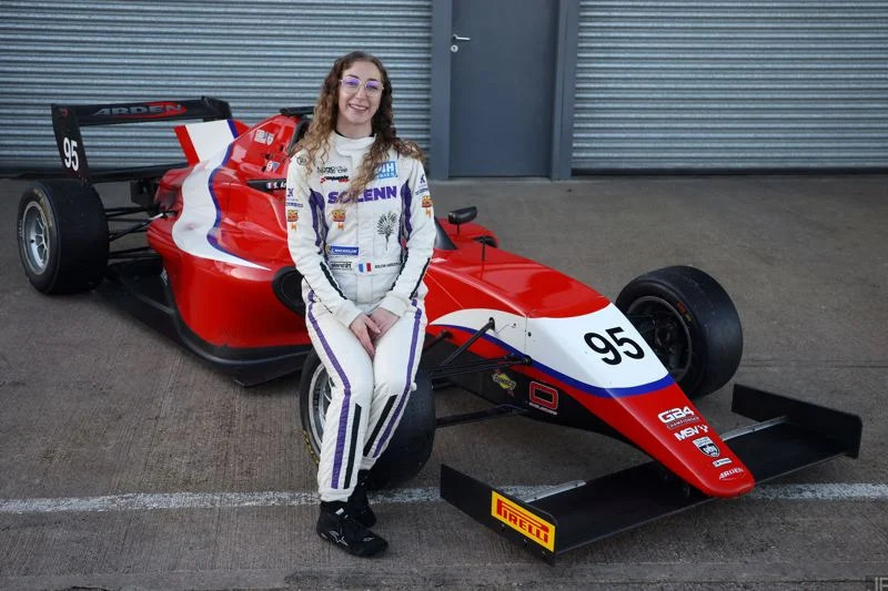 Solenn Amrouche joins Arden Motorsport for her GB4 debut, aiming to build on endurance success in 2026.