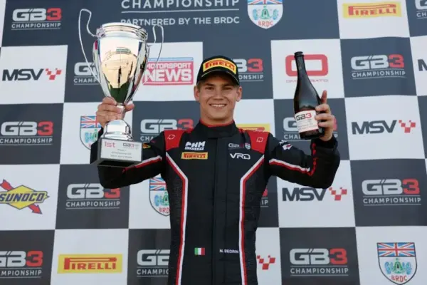 Nikita Bedrin recovers from a slow start to win GB3 Race 1 at Silverstone and reflects on his decisive move and restart.