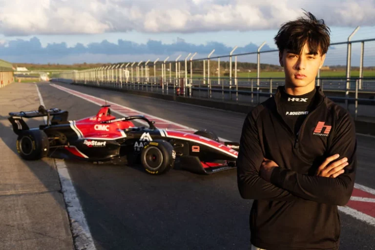 Peter Bouzinelos returns to racing with Hillspeed in 2026 for his maiden GB3 Championship season, aiming for podiums after a challenging year out of action.