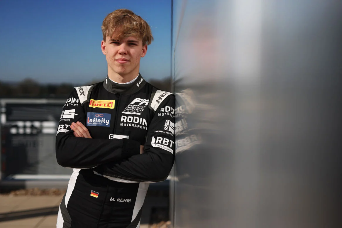 Maxim Rehm reflects on his 2026 Spa GB3 Race 2 podium, Bedrin’s pace, and the championship fight after finishing second.
