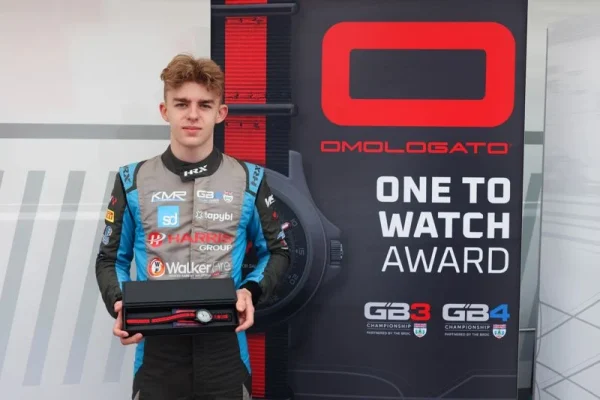 O’Grady claims first Omologato One to Watch Award after 2026 GB4 Snetterton double Alex O’Grady claims his first Omologato One to Watch Award after scoring 70 points with a pole and two 2026 GB4 wins at Snetterton.
