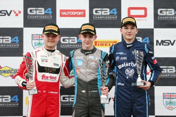 Alex O'Grady bagged his first single-seaters win in 2025 in GB4 at Oulton Park last May. He stays in it for 2026. The target is winning it all