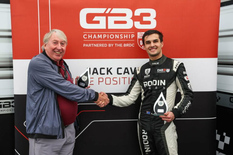 Rodin Motorsport's Alex Ninovic takes double pole at the 2025 GB3 finale in Monza