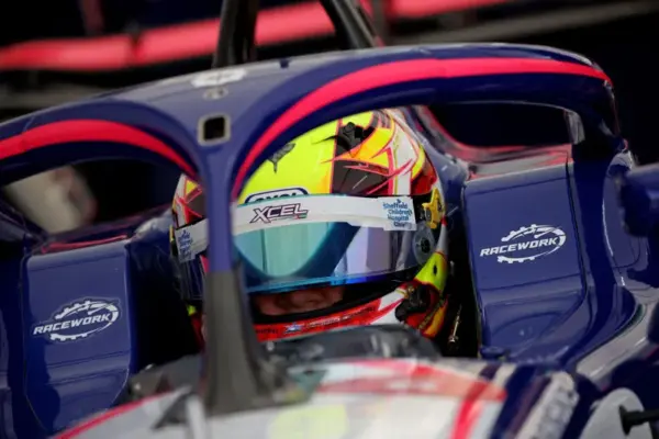 Rowan Campbell-Pilling impressed on his 2026 GB3 debut at Silverstone, taking three top-seven finishes and leading the British charge.