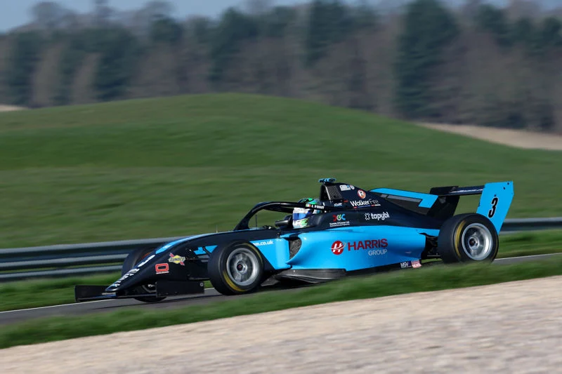 Five drivers can still win the 2026 GB4 title at Brands Hatch, with Alex O’Grady leading Fred Green by 49 points.