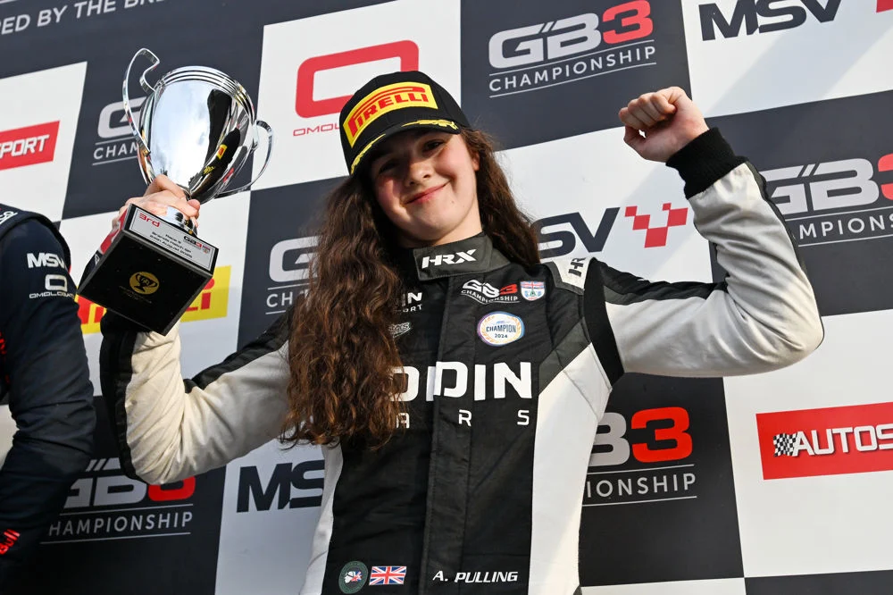 Abbi Pulling will race with Rodin Motorsport in the 2026 GB3 Championship, building on her rookie season and podium success.