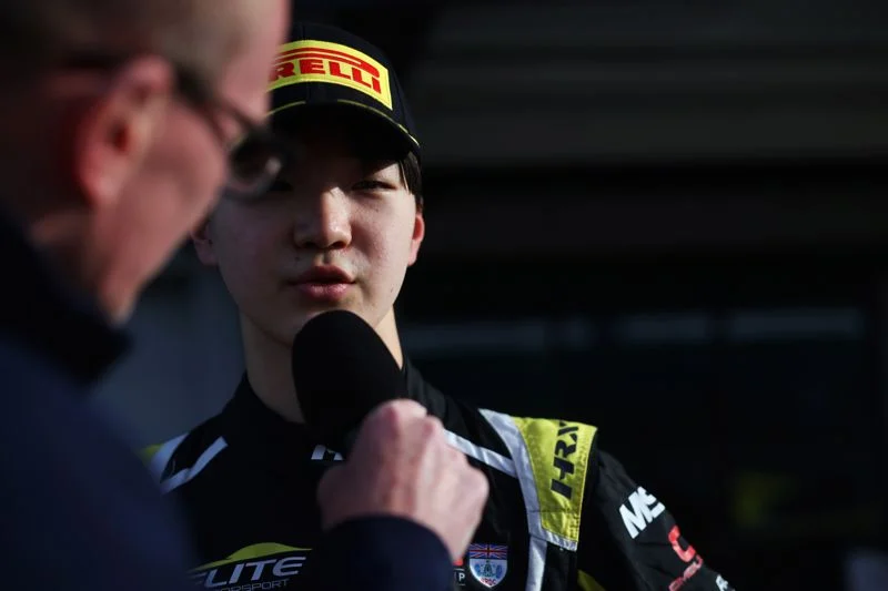 Kyuho Lee impressed on his 2026 GB3 debut at Silverstone and now targets more success with Elite Motorsport at Spa.