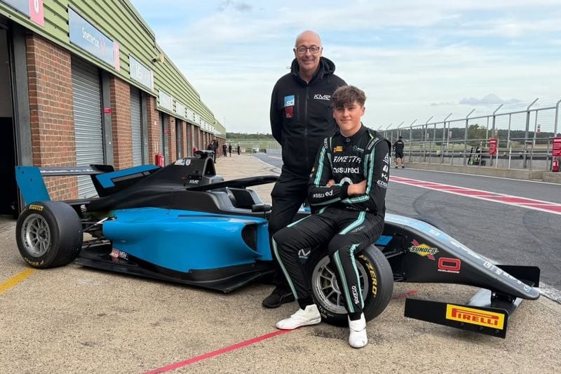 Ginetta Junior champion Lewis Goff makes his single-seater debut with KMR Sport at Snetterton in the first-ever GB4 Winter Series.