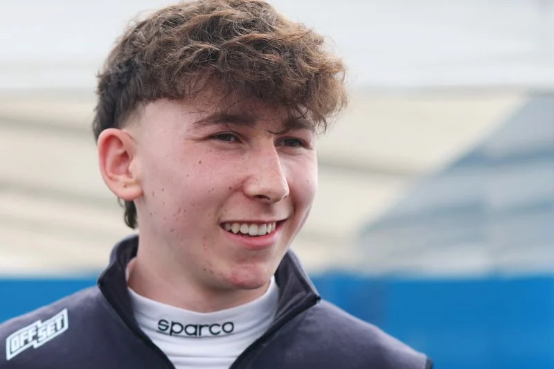 Irish teenager Conor Grant heads to Oulton Park determined to turn strong pace into results after a frustrating 2026 GB4 opener.