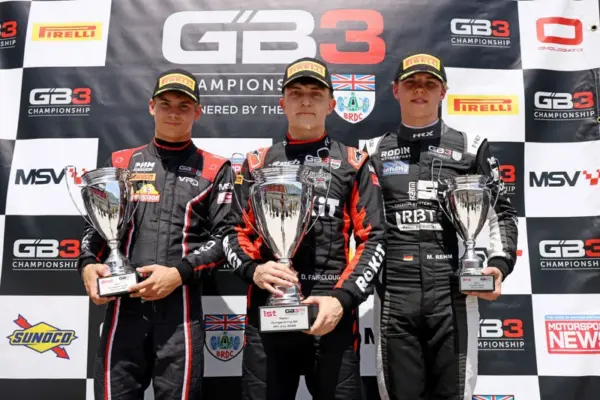 Fairclough, Bedrin and Rehm react after dramatic 2026 GB3 Race 1 at the Hungaroring Fairclough, Bedrin and Rehm reflect on starts, restart moves and tyre management after GB3 Hungaroring Race 1.