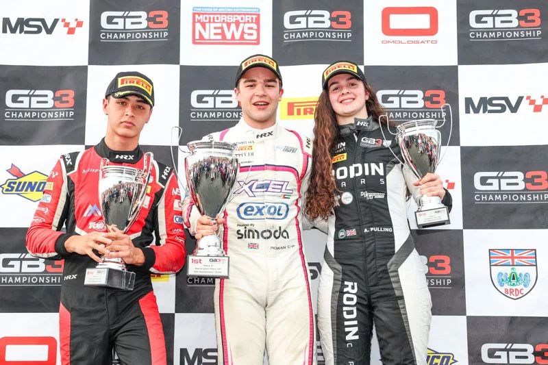 Campbell-Pilling reflects on his maiden GB3 Donington win as Bouzinelos earns a first podium and Pulling claims another top three.