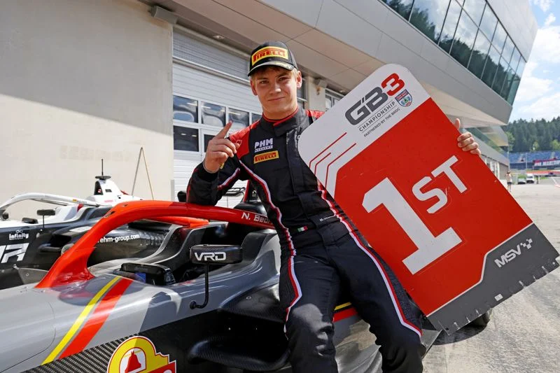Nikita Bedrin can win the 2026 GB3 title at Brands Hatch. We break down the points swings needed against Molnar, Fluxá and his rivals.