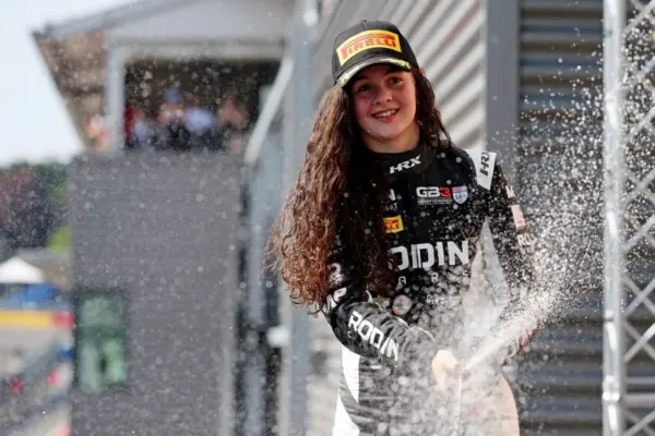 Abbi Pulling makes history with a faultless Race 1 victory at Spa, becoming the first female driver to win in GB3.