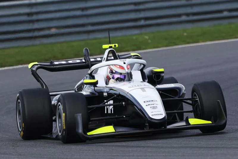 Maxim Rehm topped day one of 2026 GB3 Snetterton testing as Rodin Motorsport locked out the top three positions.