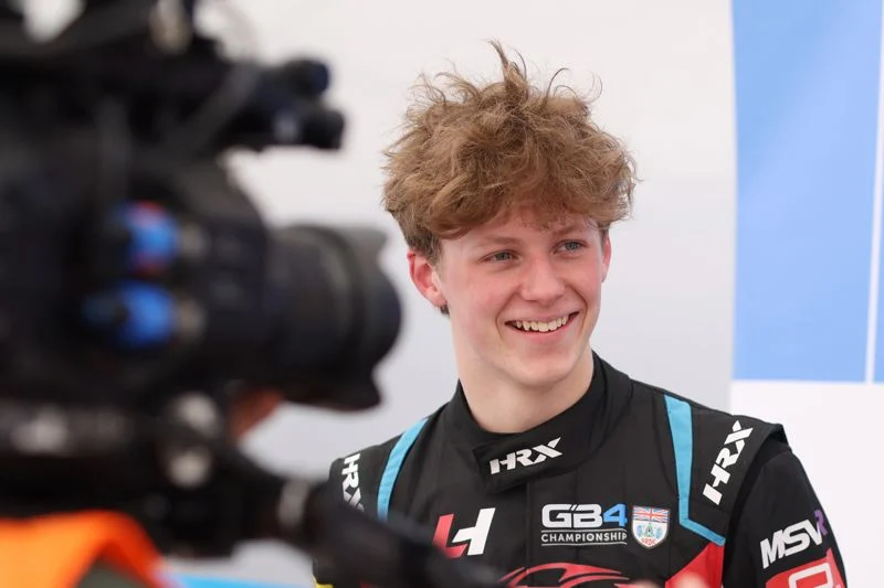 Luke Hilton targets a 2026 GB4 breakthrough at Donington after showing strong pace through challenging Silverstone and Oulton rounds.