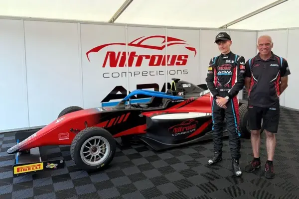 Jamie Leverton joins Nitrous Competitions ADM Racing for the rest of the 2026 GB4 season, completing the team's three-car line-up.