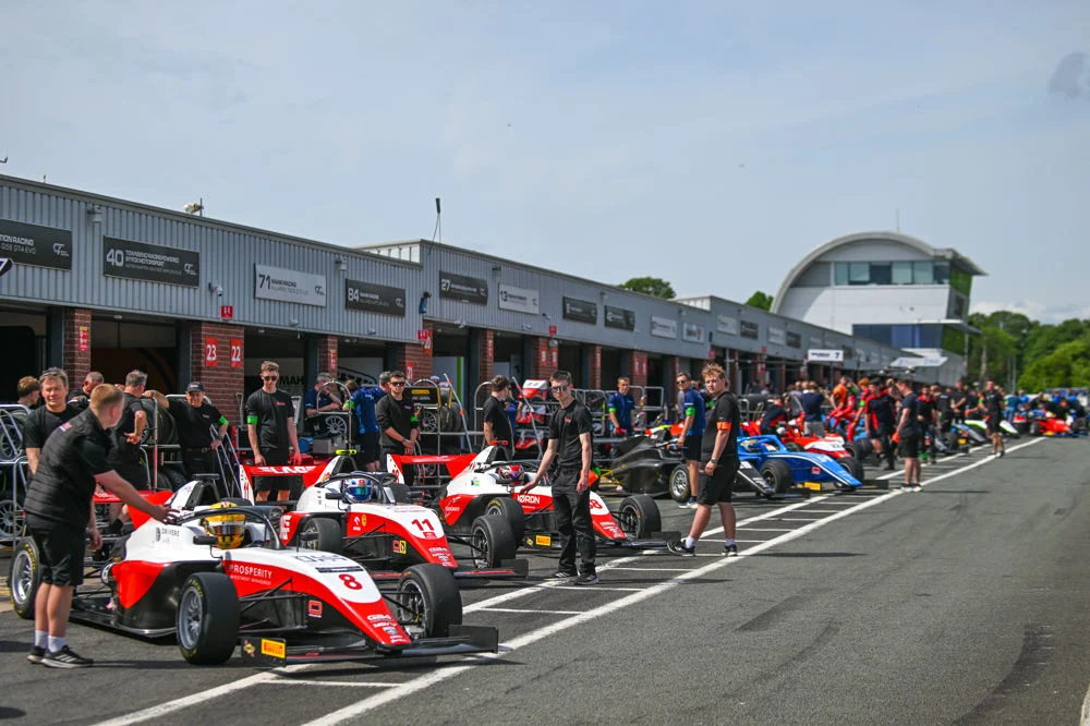 Green leads the GB4 standings after Oulton Park, as O’Grady closes in and Hillspeed takes over the teams’ lead.