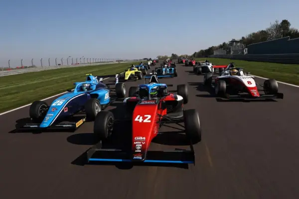 GB4 returns to Donington Park with 28 young drivers, a fierce title fight and three races across a packed 27–28 June 2026 race weekend.