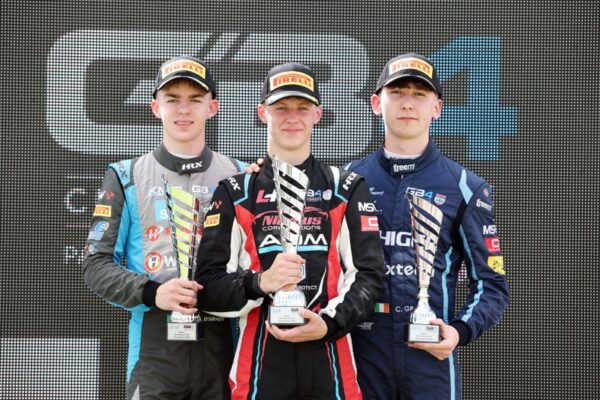 Irish driver Conor Grant secured his first podium in GB4 at Silverstone at the beginning of this month. He spoke to Pit Debrief about it.