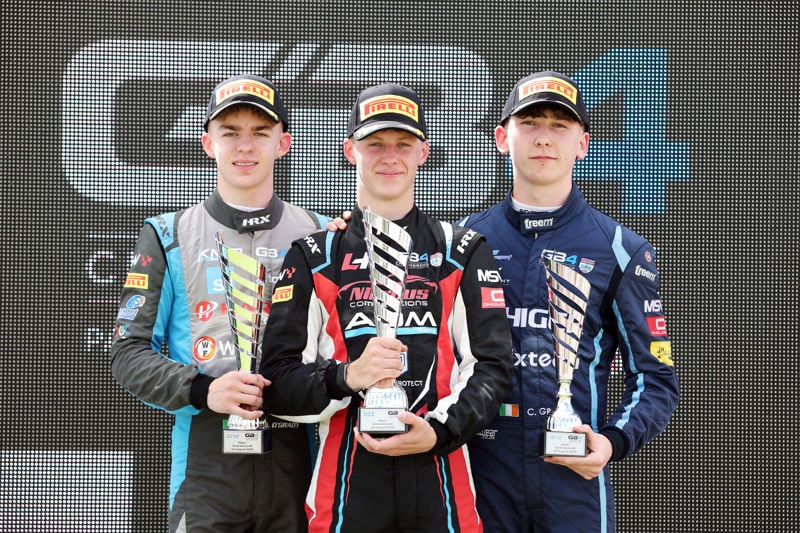 Irish driver Conor Grant secured his first podium in GB4 at Silverstone at the beginning of this month. He spoke to Pit Debrief about it.