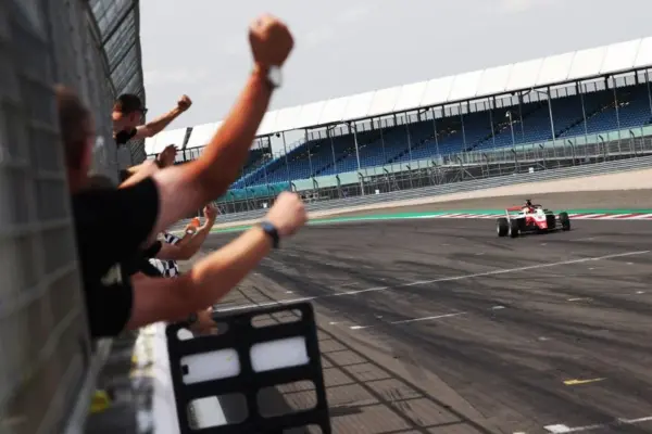 Thomas Ingram Hill bounces back to claim his maiden GB4 victory at Silverstone, leading Fred Green and Luke Hilton home in Race 2.