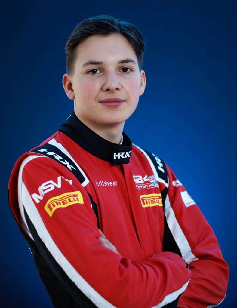 Five drivers can win the 2026 GB4 title at Brands Hatch, with 102 points available and Alex O’Grady leading Green by 49.