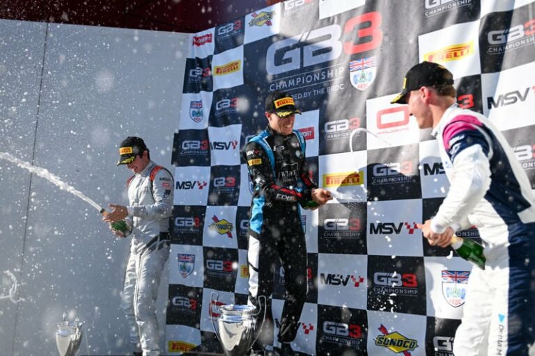 Podium, Race 3, Hungaroring, 2025 GB3