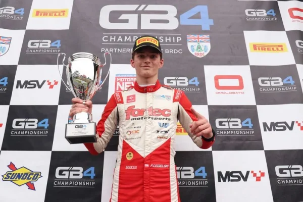 Franciszek Cegielski secures the inaugural GB4 Rookie Title after finishing eighth overall in an impressive first season of car racing.